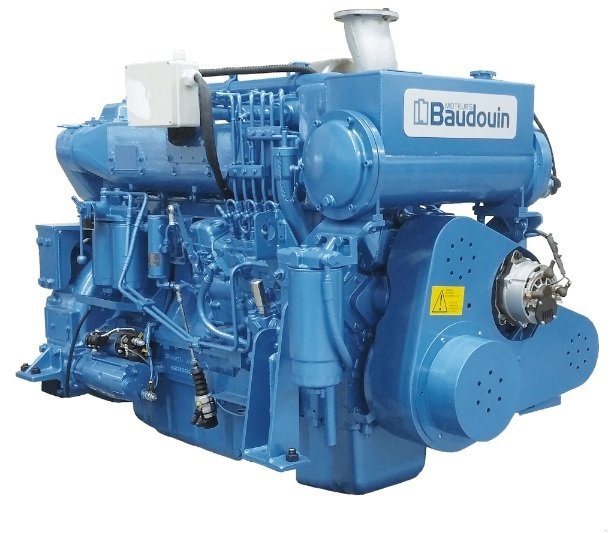 Baudouin – NEW Baudouin 6M16 360hp Heavy Duty Marine Engine Package