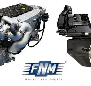 FNM – NEW FNM 42HPEP-280 280hp Marine Diesel Engine & Mercruiser Bravo 3 Sterndrive Package