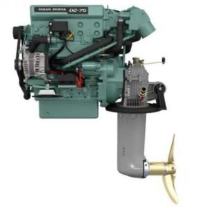 Volvo Penta D2-75 + Saildrive 150S Marine Diesel Inboard Engine